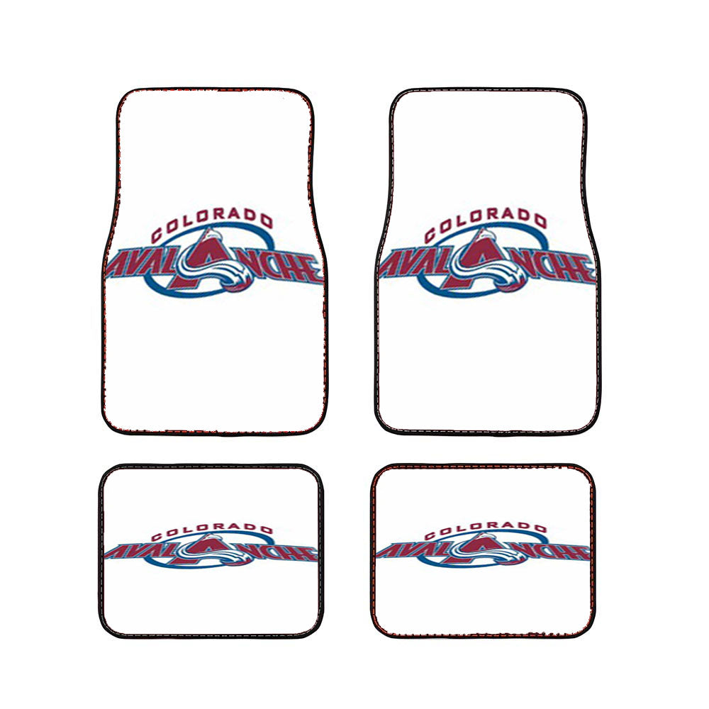 Colorado Avalanche 2 Car Floor Mats Accessories