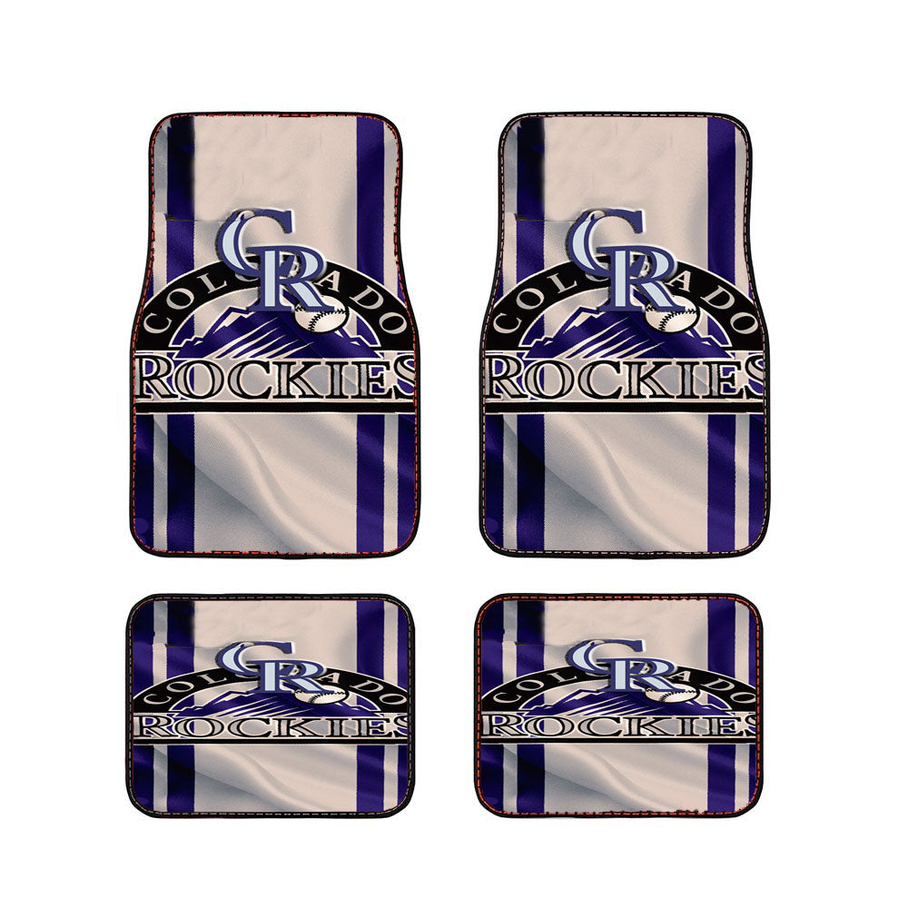 Colorado Rockies Baseball Cr Car Floor Mats Accessories
