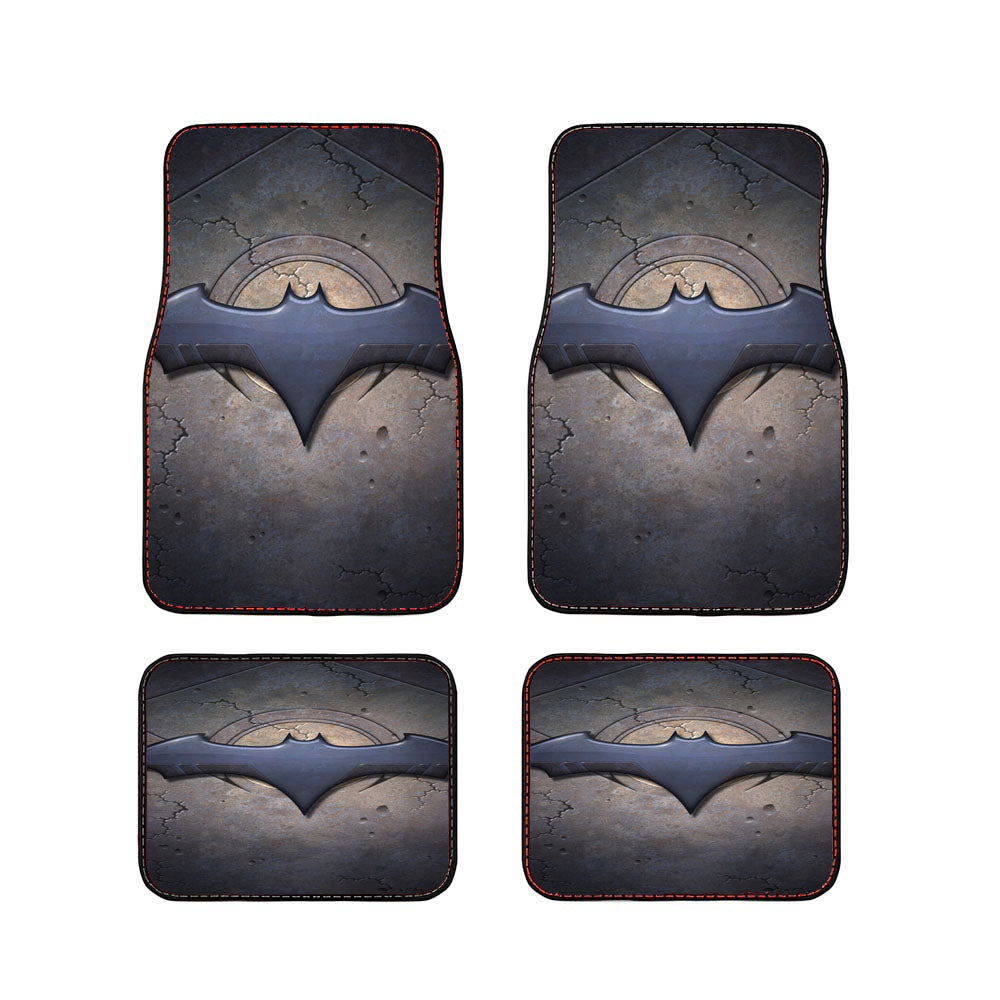 Comic Batman Classic Logo Car Floor Mats Accessories