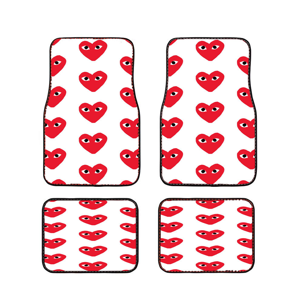 Comme Des Garcons Bape Pattern Car Floor Mats Accessories