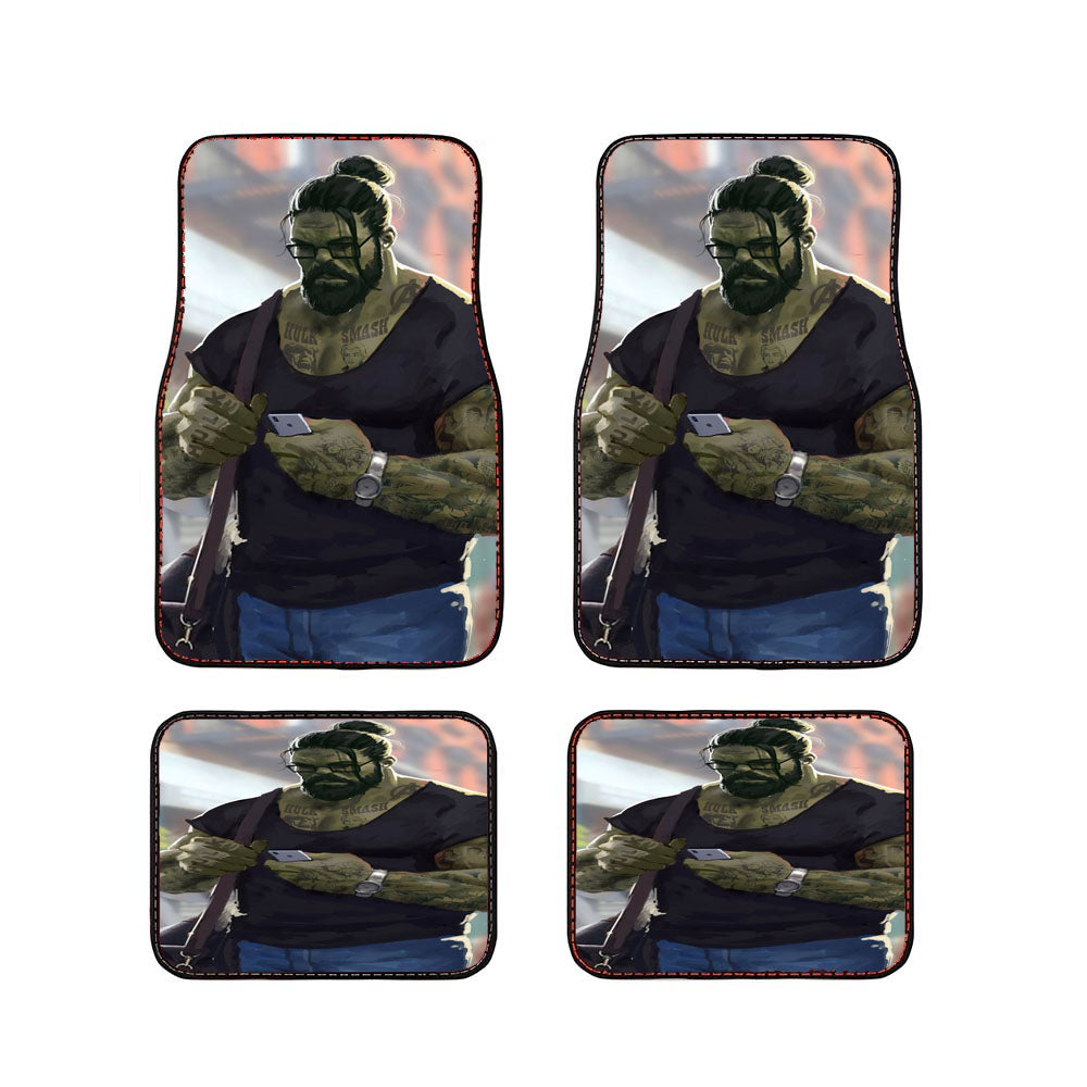 Cool Modern Style Hulk Car Floor Mats Accessories