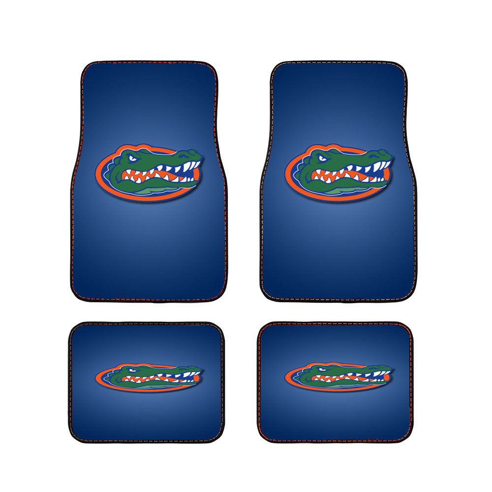 Crocodile Florida Football Car Floor Mats Accessories