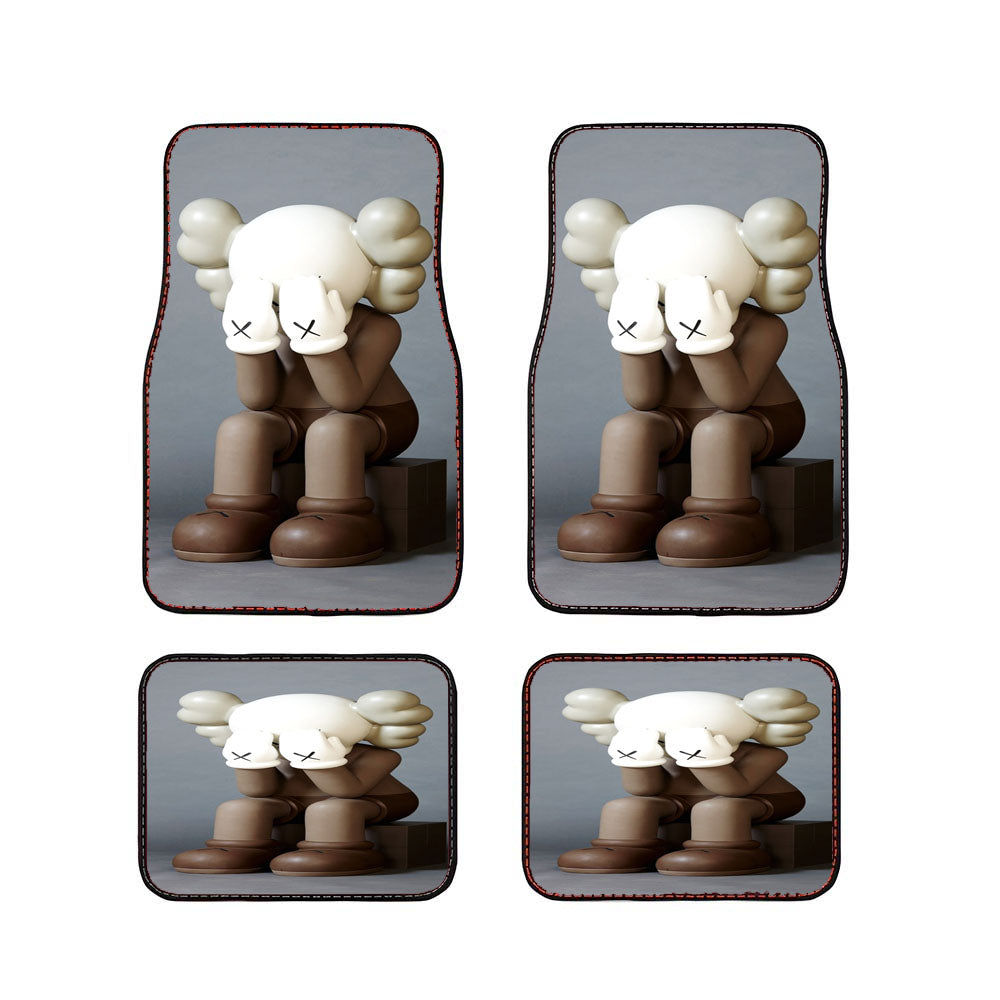 Crying Kaws Car Floor Mats Accessories