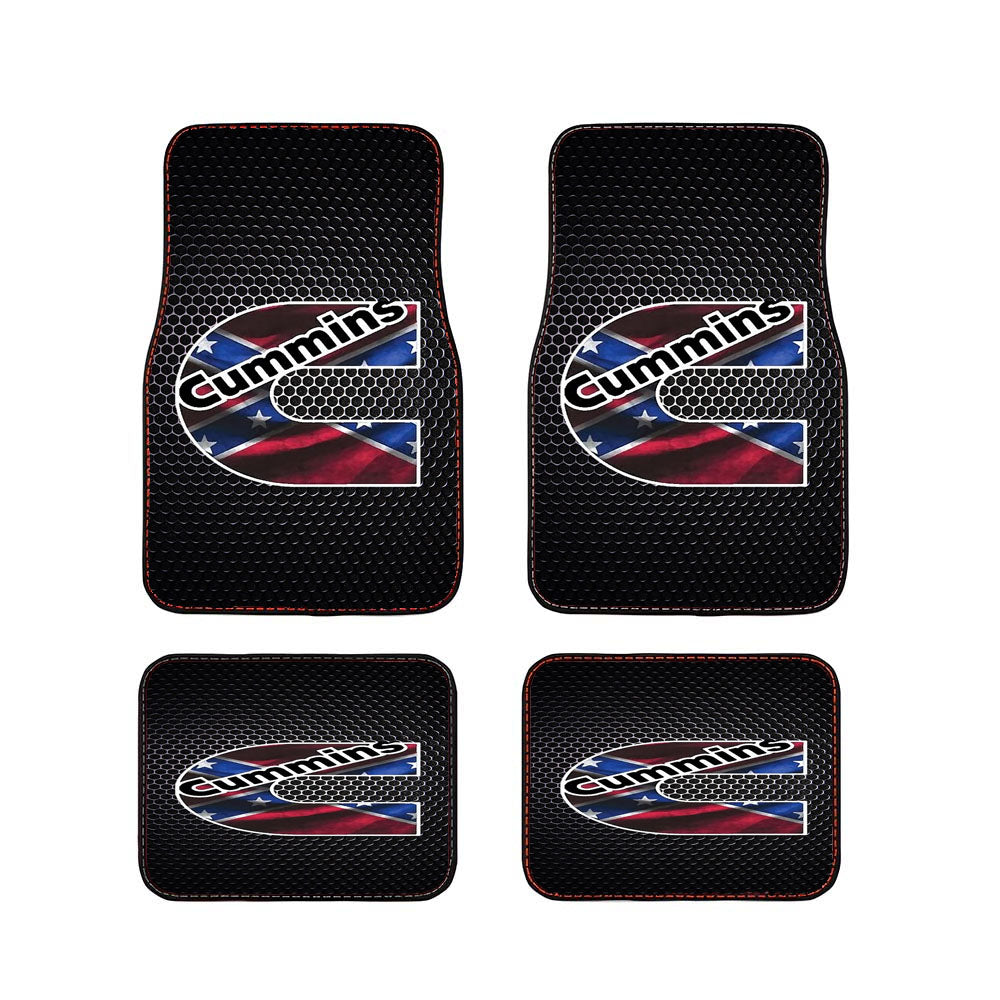 Cummins American Carbon Fiber Car Floor Mats Accessories
