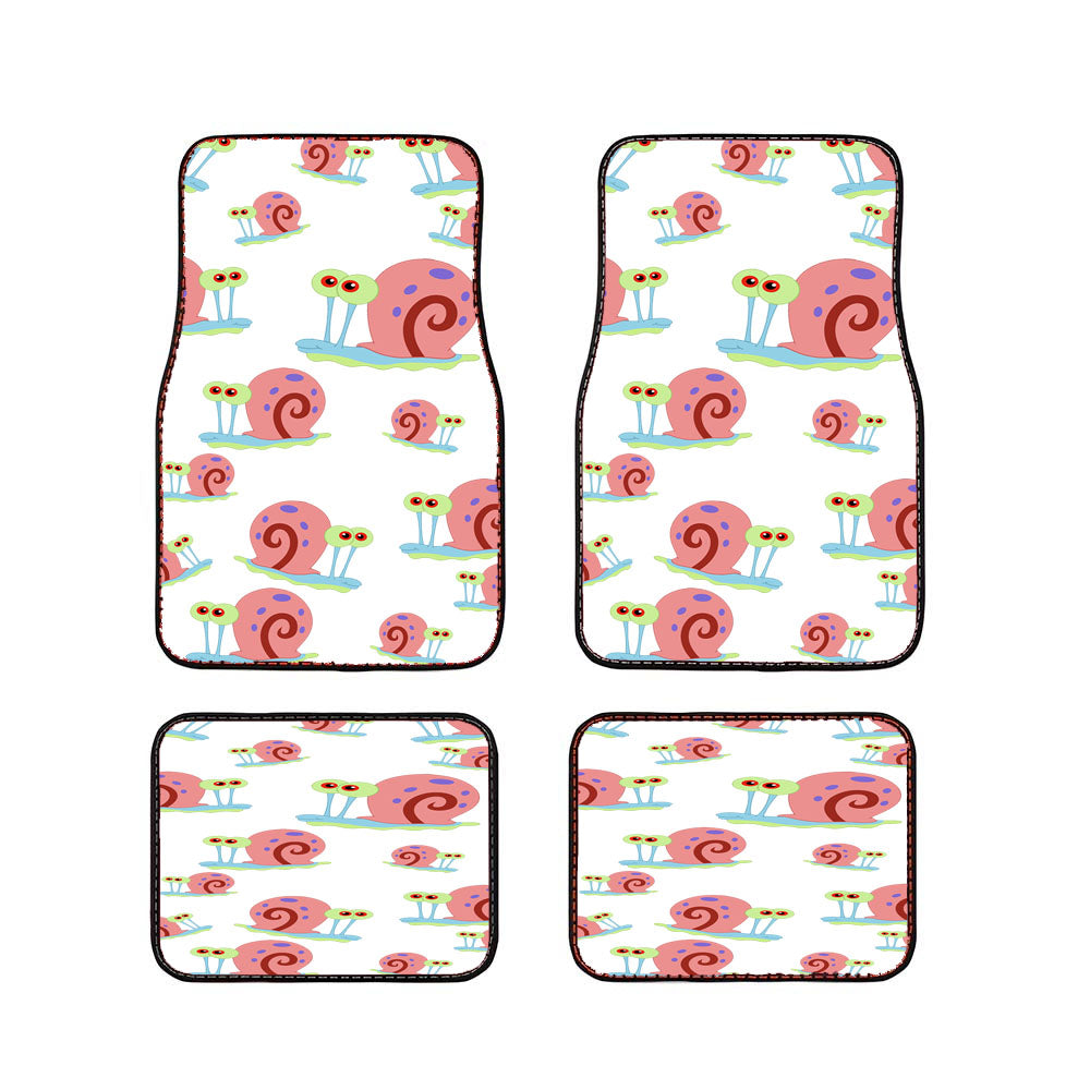 Cute Gary Spongebob Squarepants Pattern Car Floor Mats Accessories
