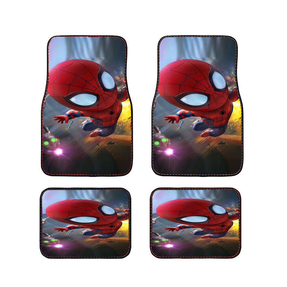 Cute Spiderman Car Floor Mats Accessories