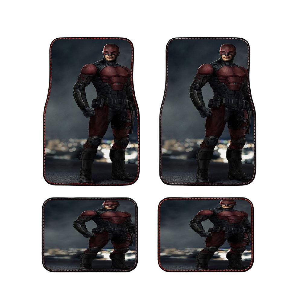 Daredevil Costume Car Floor Mats Accessories