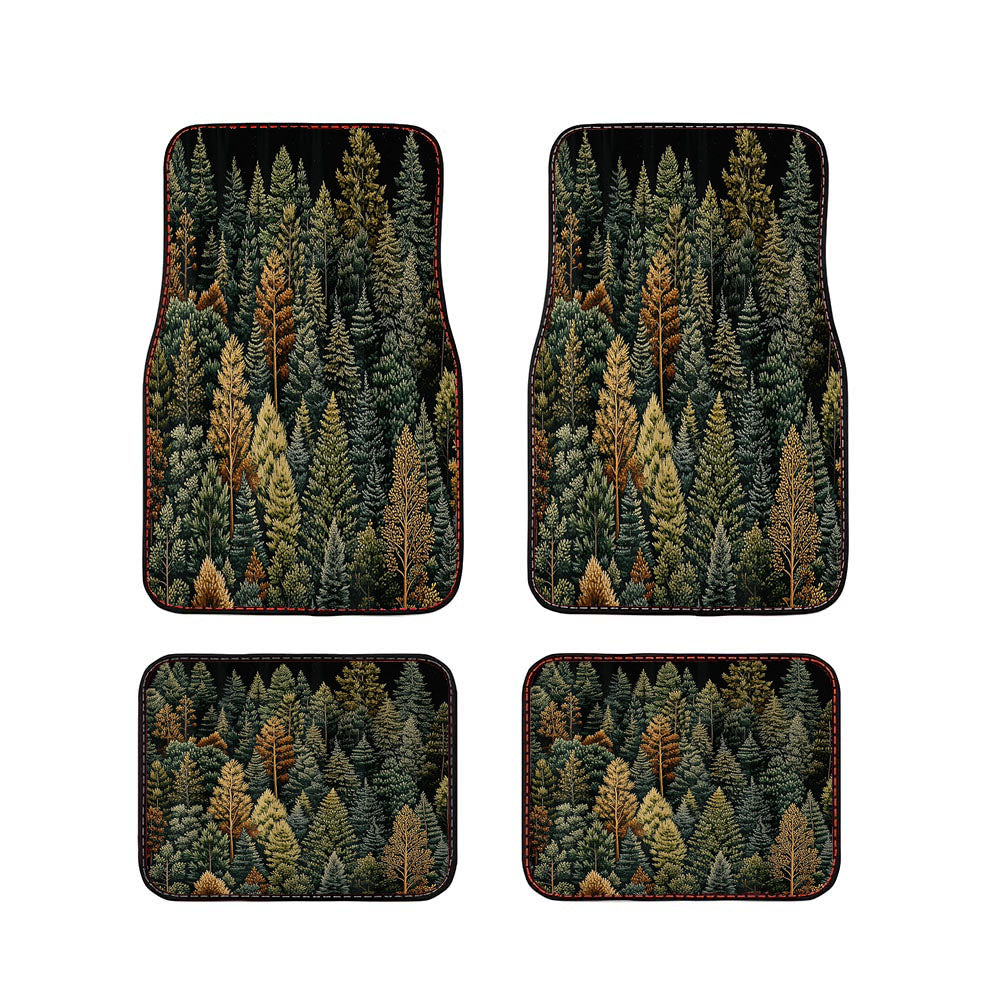 Dark Forest Car Floor Mats Accessories