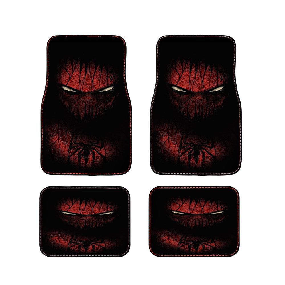 Dark Spiderman Car Floor Mats Accessories