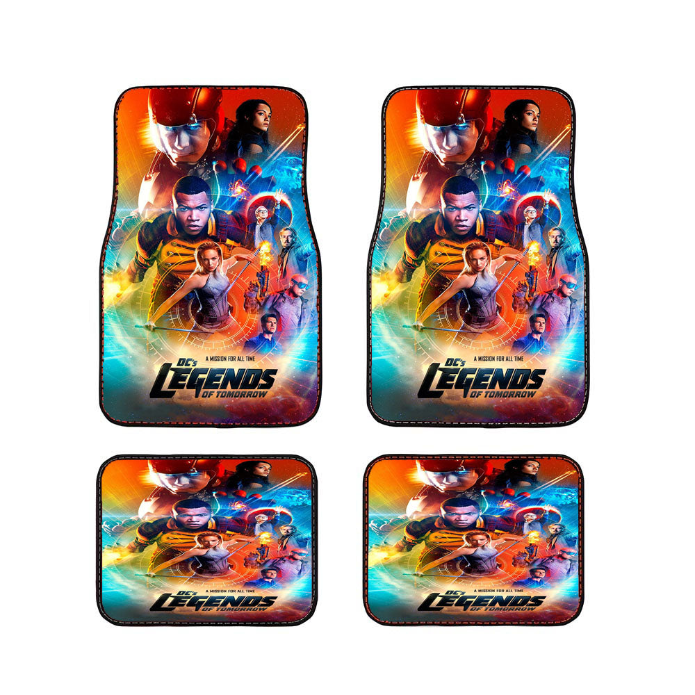 Dc Legends Of Tomorrow Poster 2 Car Floor Mats Accessories