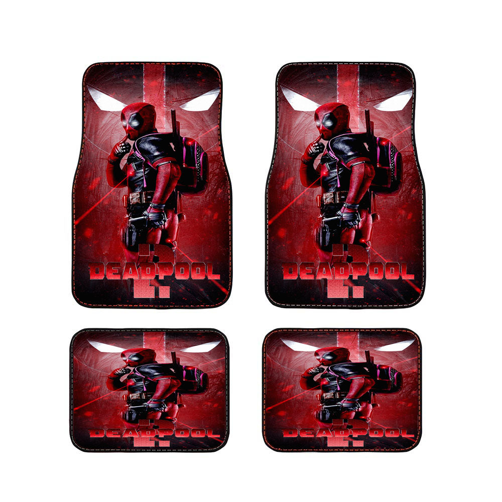 Deadpool2 Movie Poster Car Floor Mats Accessories
