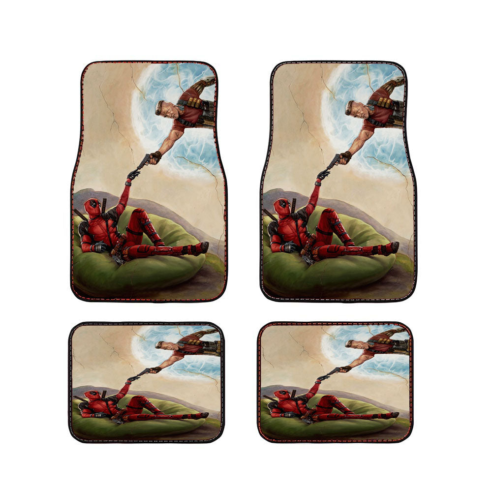 Deadpool 2 Art Car Floor Mats Accessories
