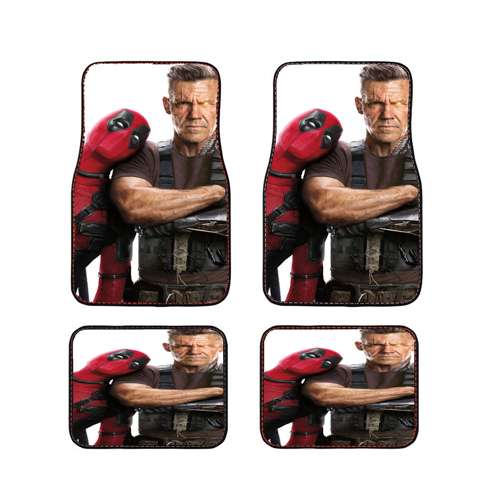 Deadpool 2 Marvel Movie Wallpaper Car Floor Mats Accessories