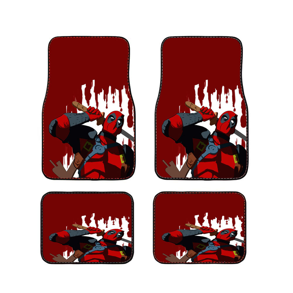 Deadpool 2 Movie Car Floor Mats Accessories