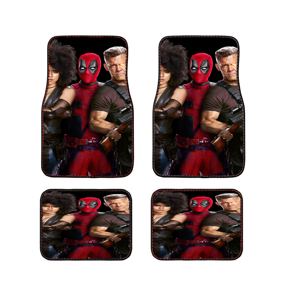 Deadpool 2 Movie Wallpaper Car Floor Mats Accessories