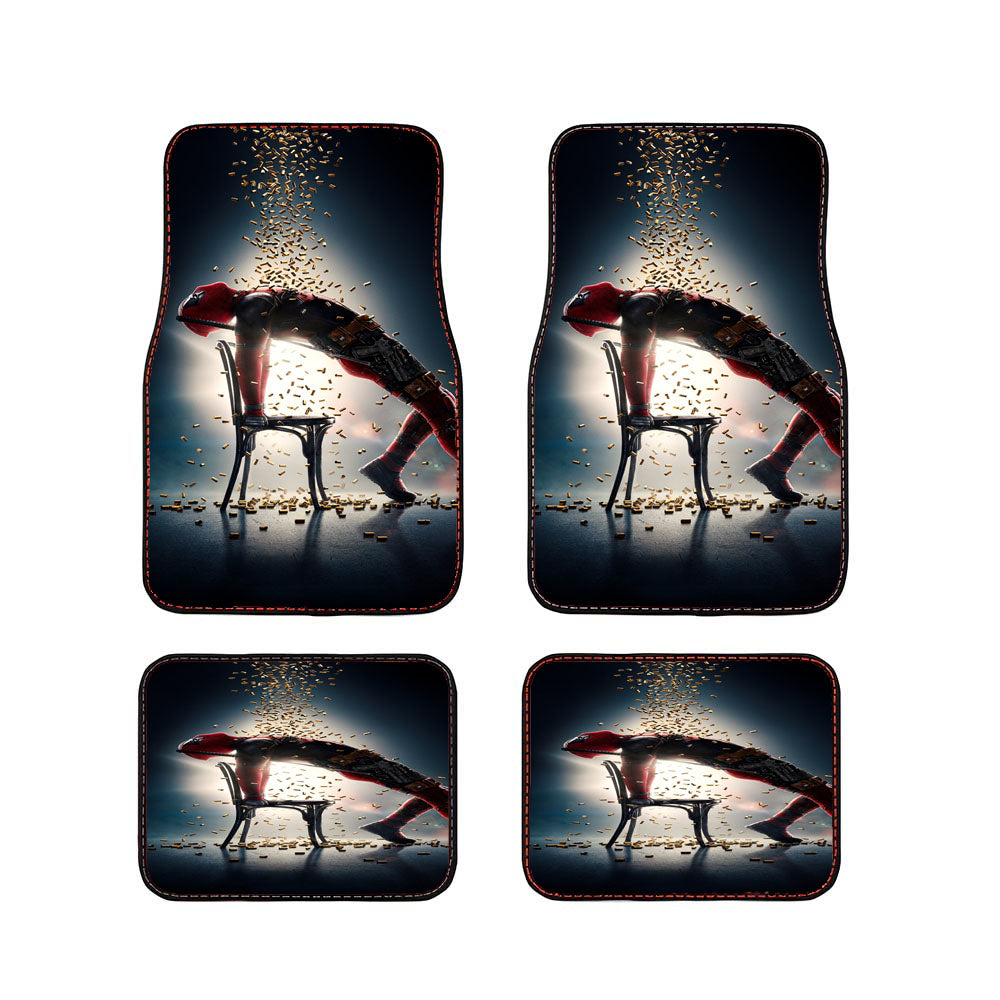 Deadpool 2 Poster Car Floor Mats Accessories