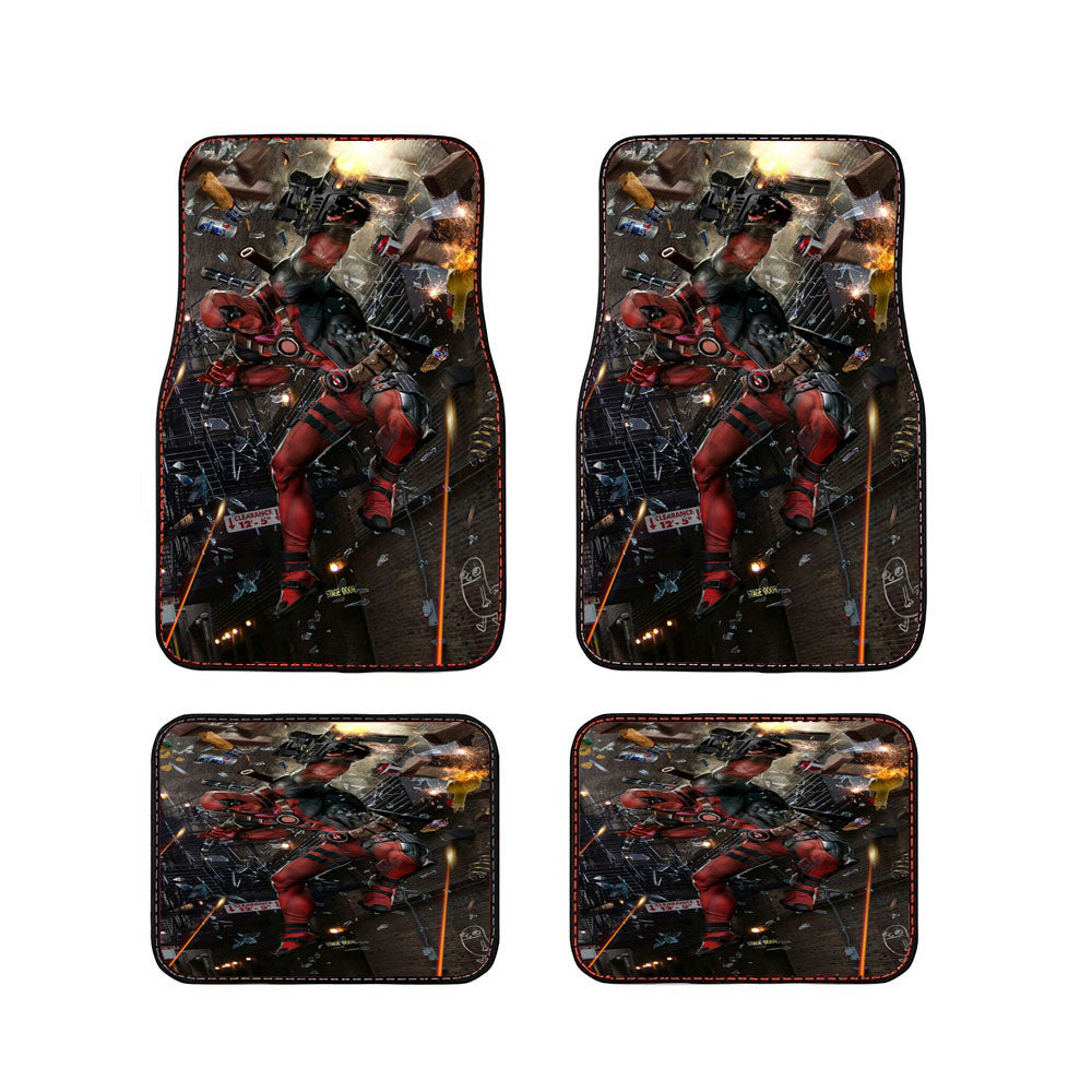 Deadpool Action Car Floor Mats Accessories