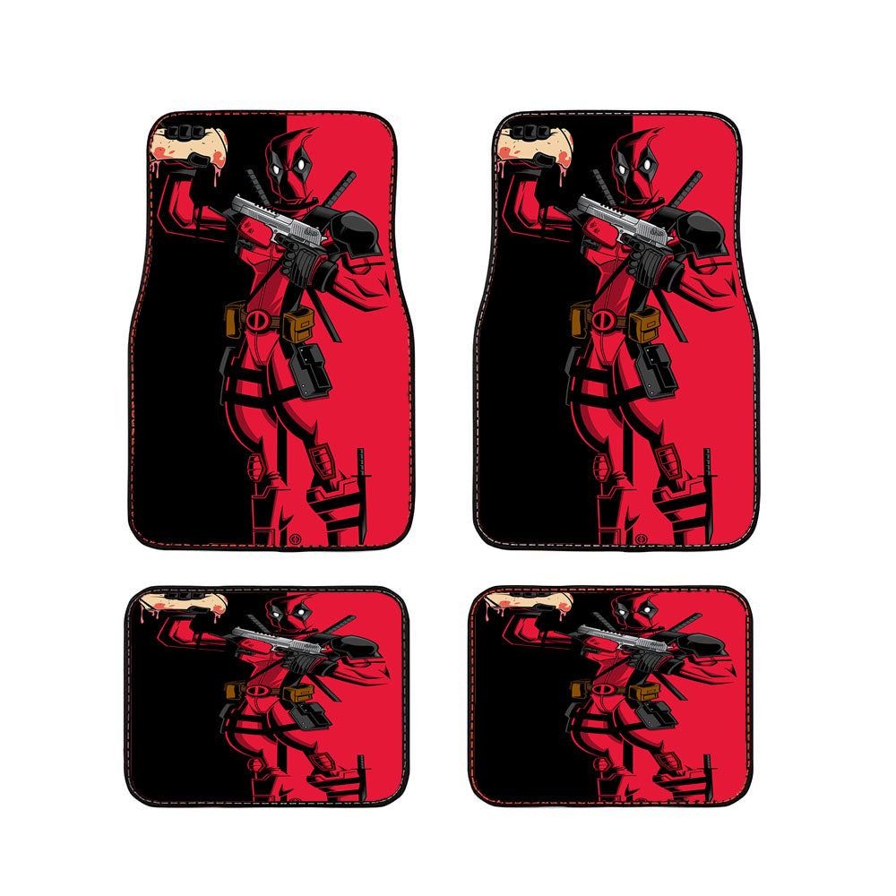 Deadpool Artwork 2 Car Floor Mats Accessories