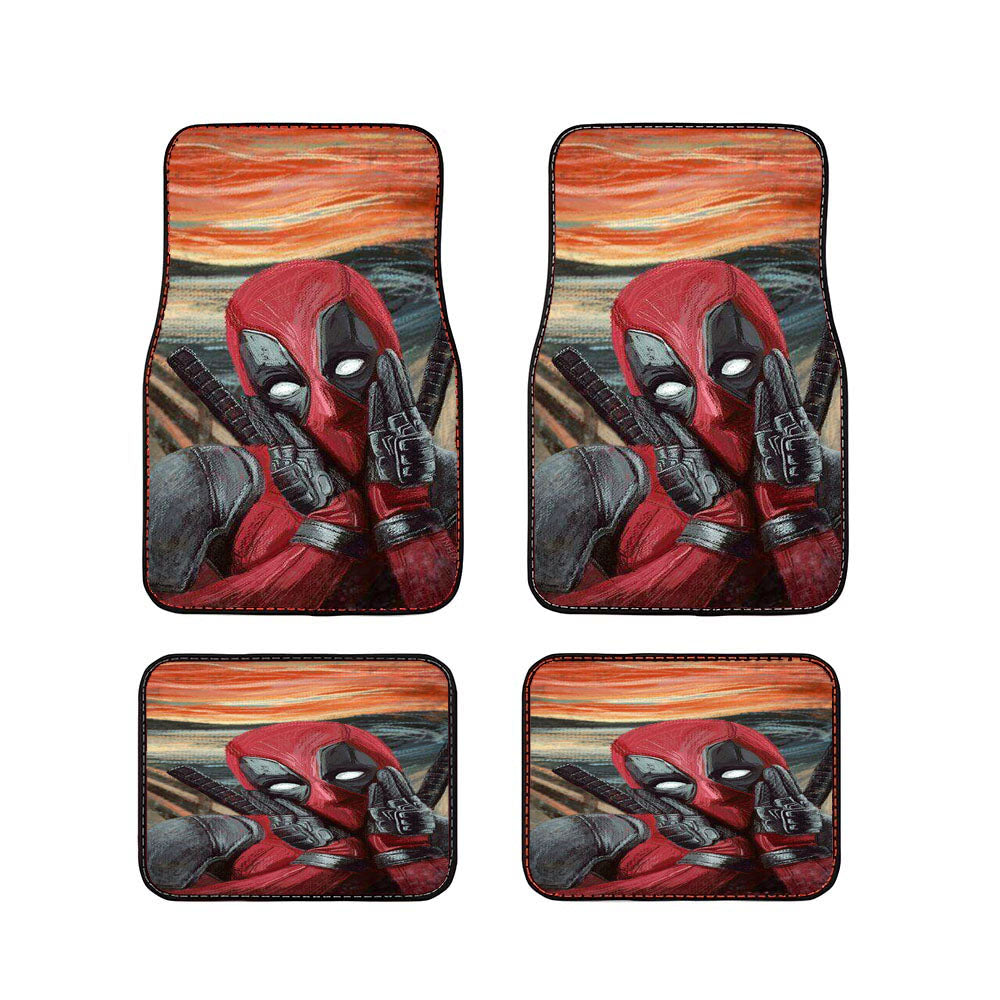 Deadpool Existence Is Pain Car Floor Mats Accessories