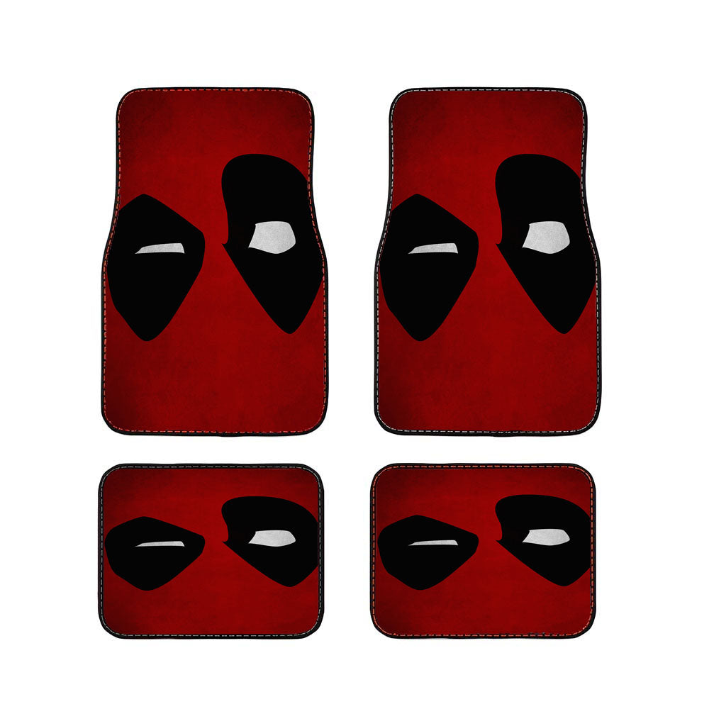 Deadpool Eyes Car Floor Mats Accessories