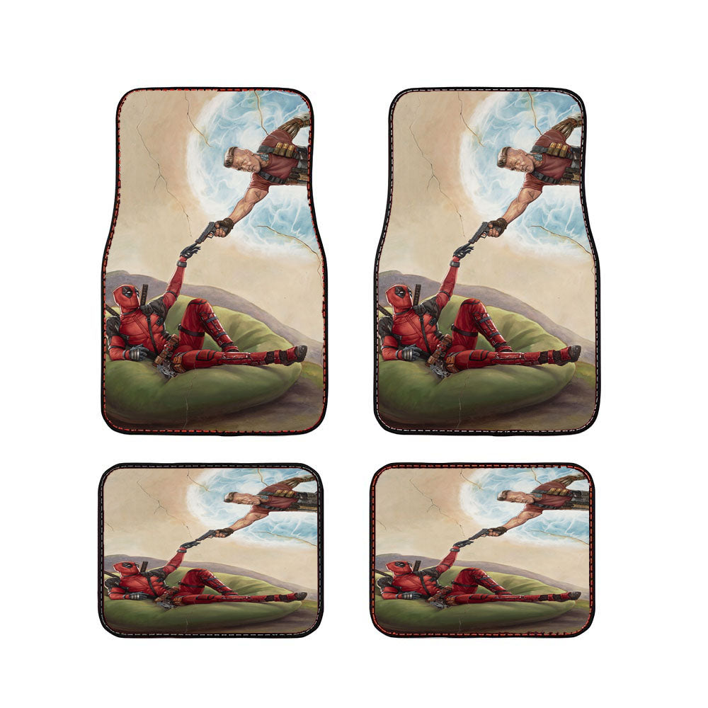 Deadpool Logan Car Floor Mats Accessories