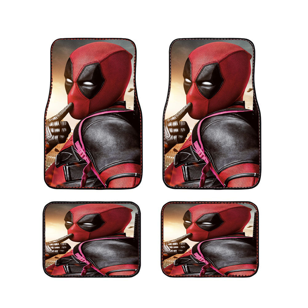 Deadpool Movie Wallpaper Car Floor Mats Accessories