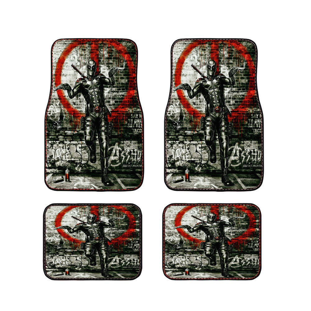 Deadpool Nemesis Car Floor Mats Accessories