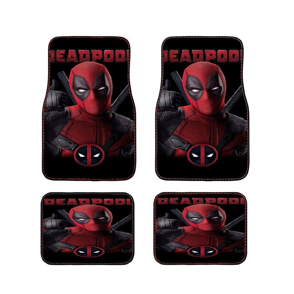 Deadpool Poster Car Floor Mats Accessories