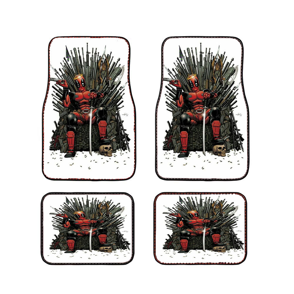 Deadpool Slam Ming Know Car Floor Mats Accessories