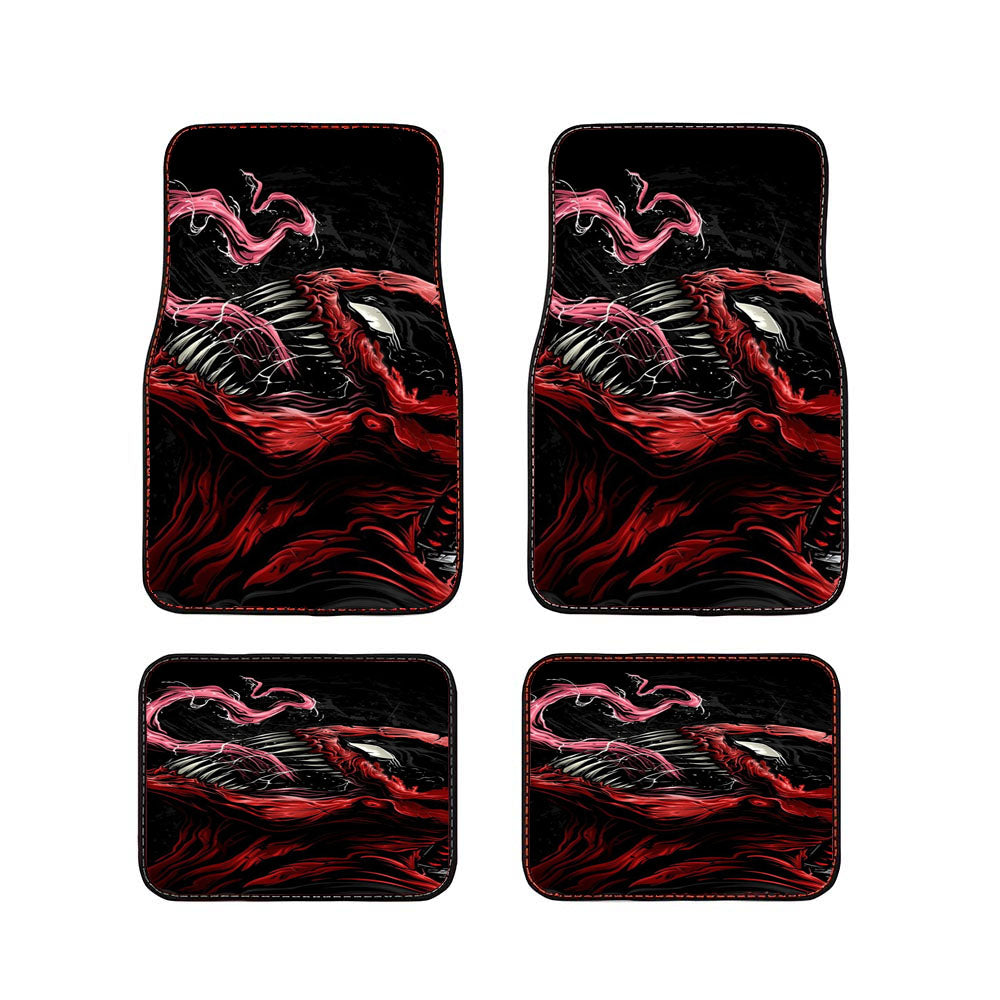 Deadpool Venom Crossover Car Floor Mats Accessories