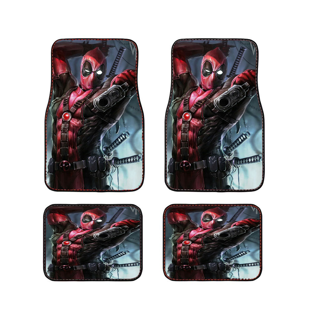 Deadpool W Car Floor Mats Accessories