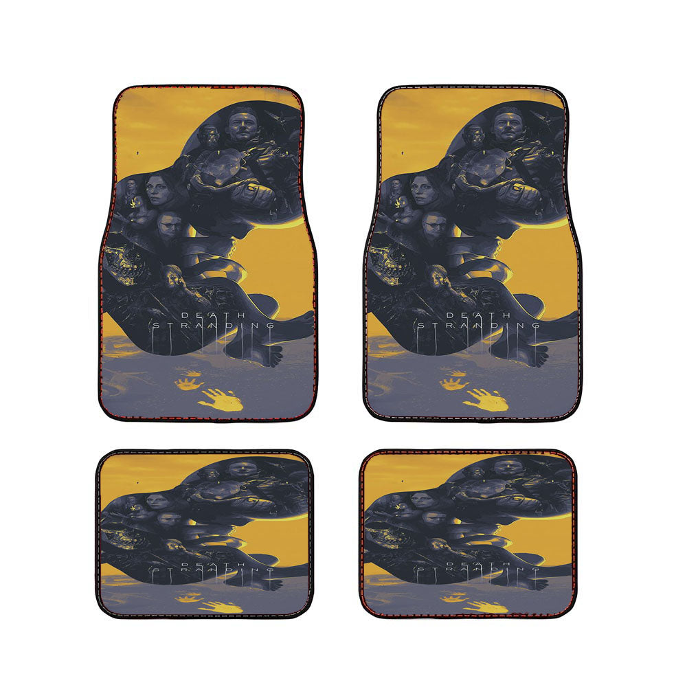 Death Stranding Babby Pattern Car Floor Mats Accessories