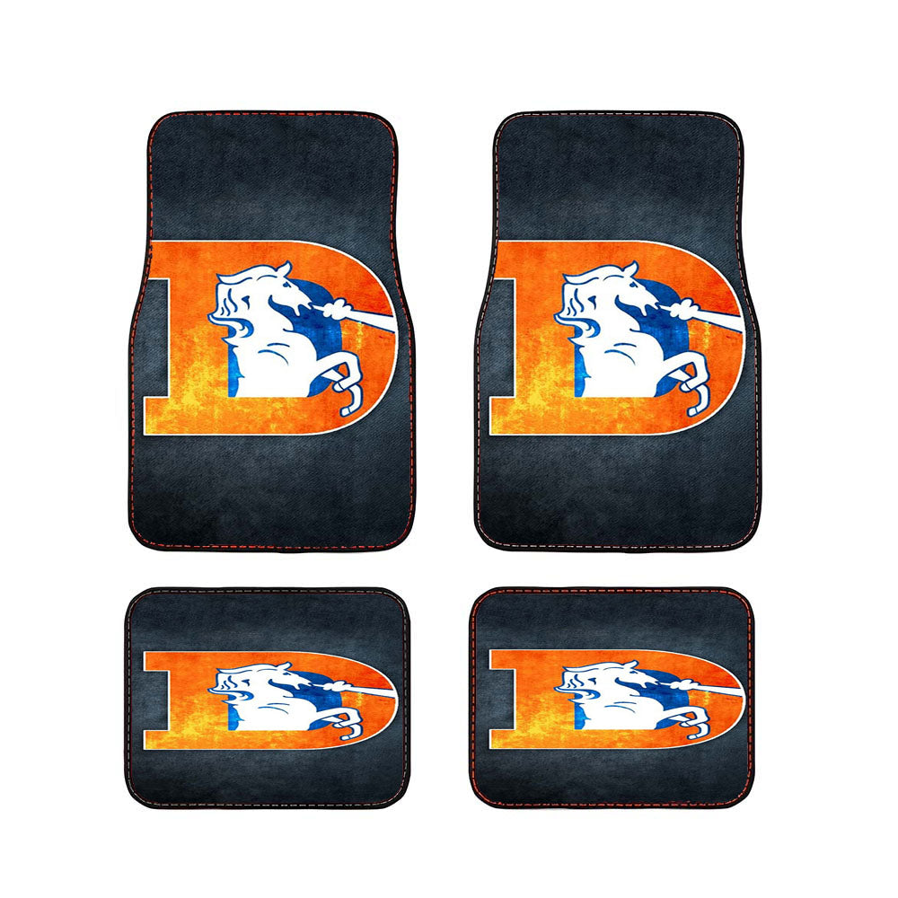 Denver Broncos Car Floor Mats Accessories