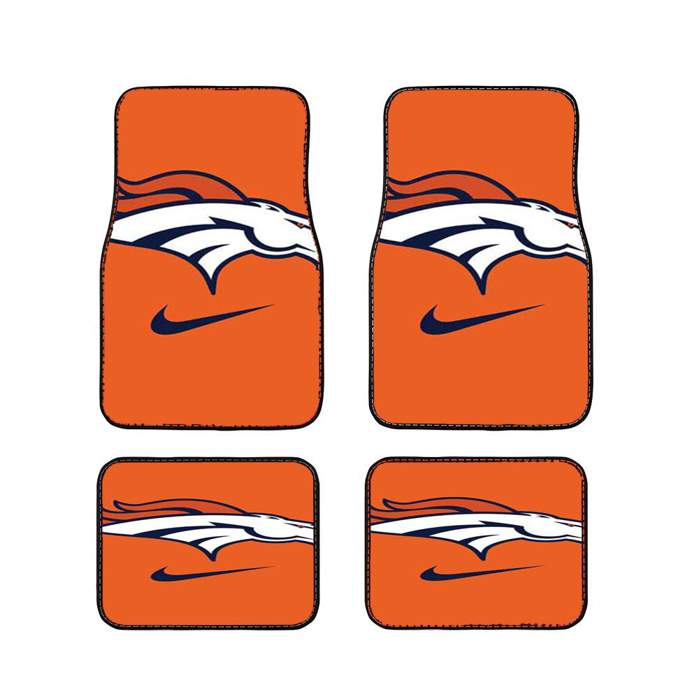 Denver Broncos Nike Logo Car Floor Mats Accessories