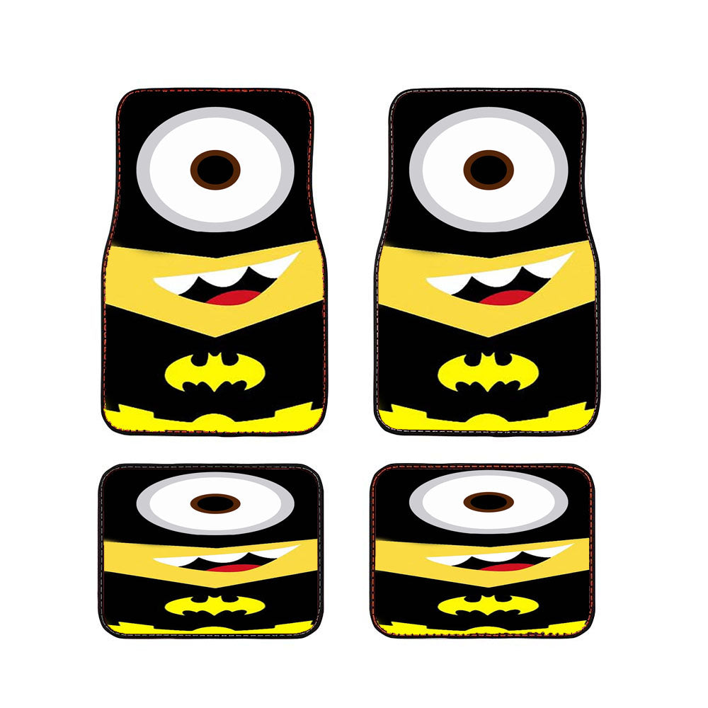 Despicable Me Batman Minion Car Floor Mats Accessories
