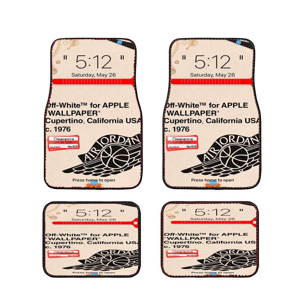 Discussiontried To Make A Parody Off White Wallpaper Car Floor Mats Accessories