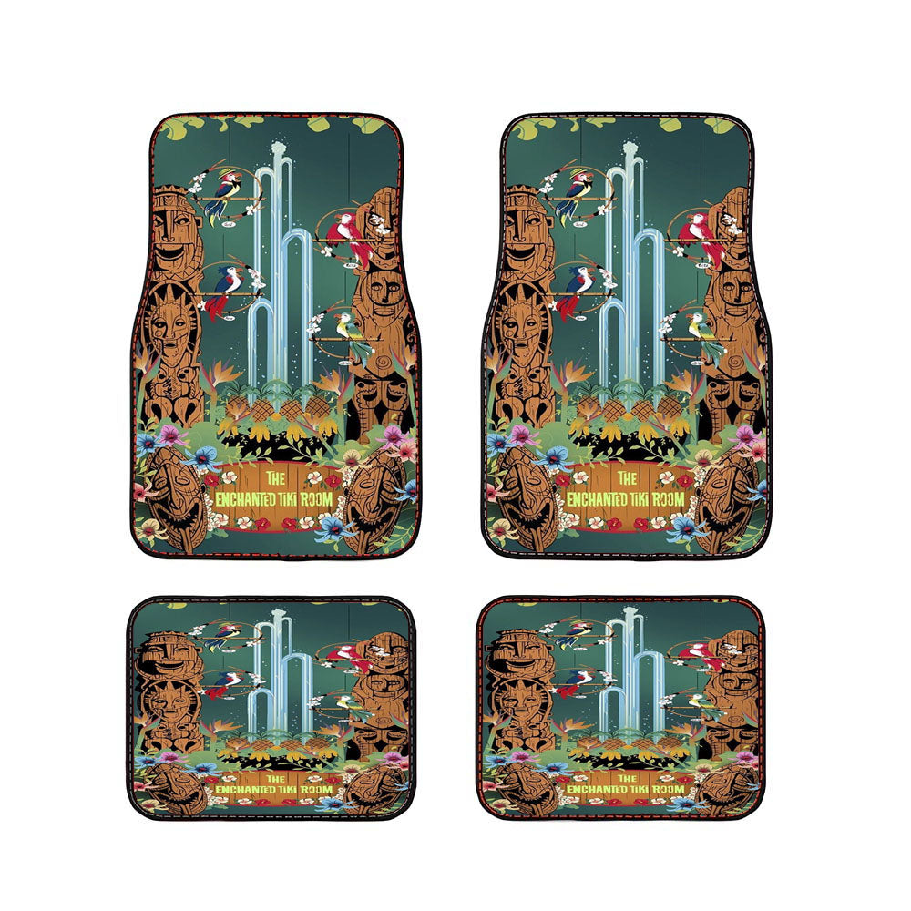 Disney Enchanted Tiki Room Car Floor Mats Accessories