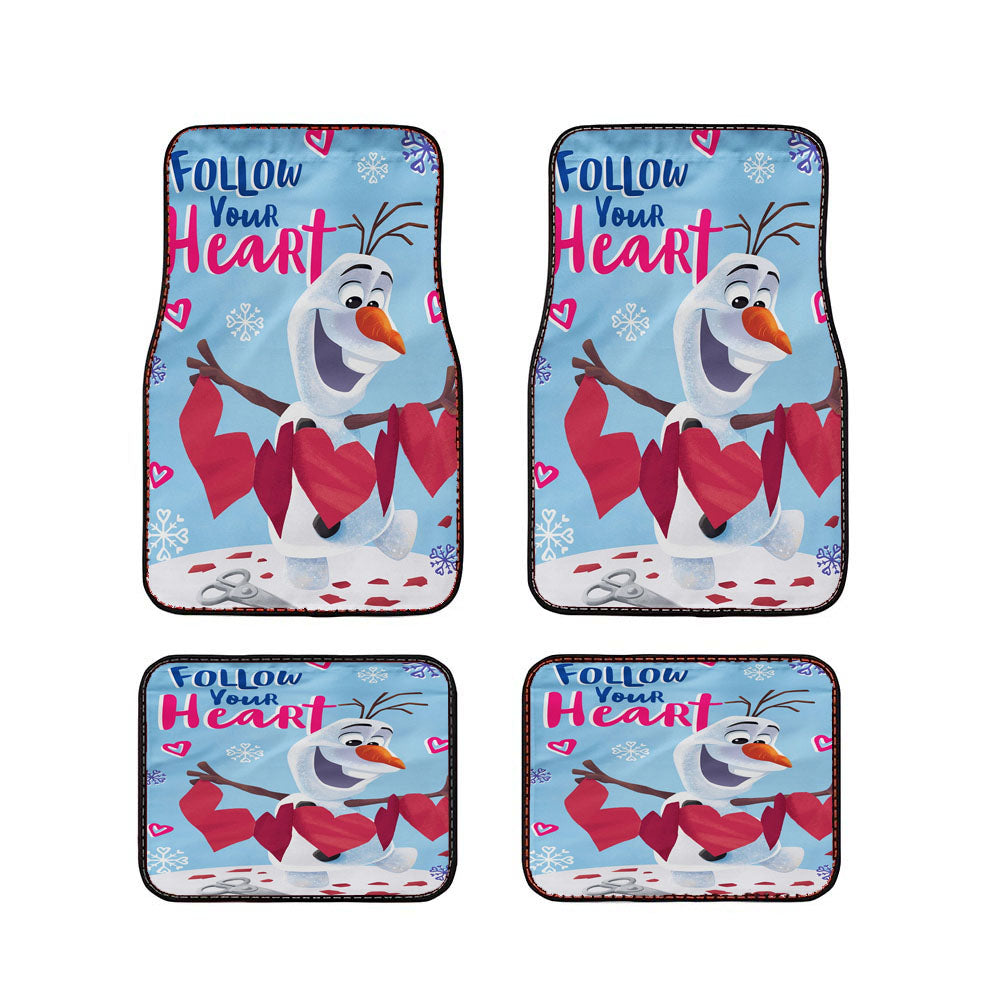 Disney Frozen Olaf Car Floor Mats Accessories