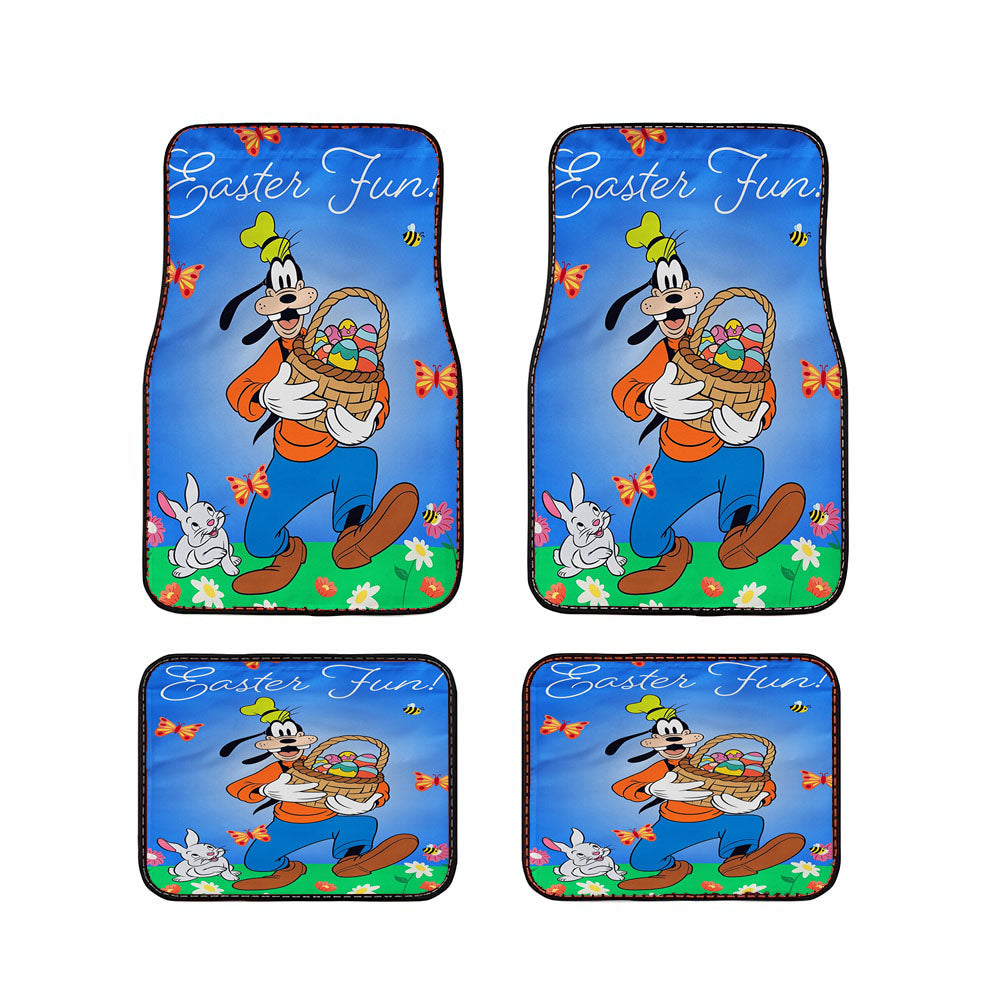 Disney Goofy Easter Car Floor Mats Accessories