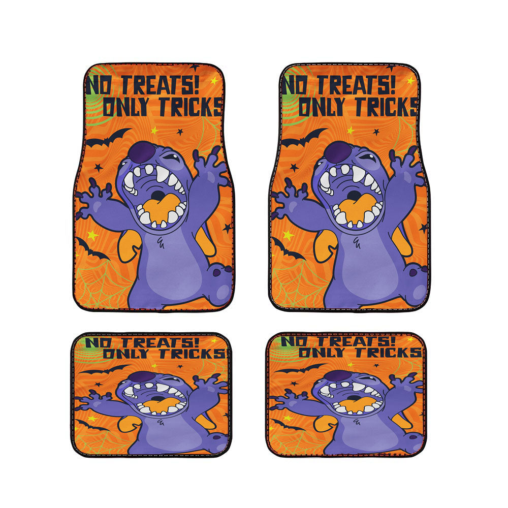 Disney Halloween Mischief Stitch Car Floor Mats Accessories