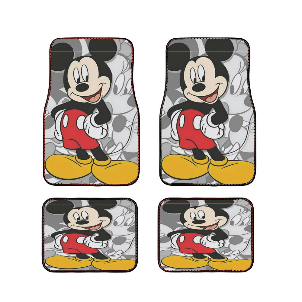 Disney Mickey Mouse And Minnie Mouse Car Floor Mats Accessories