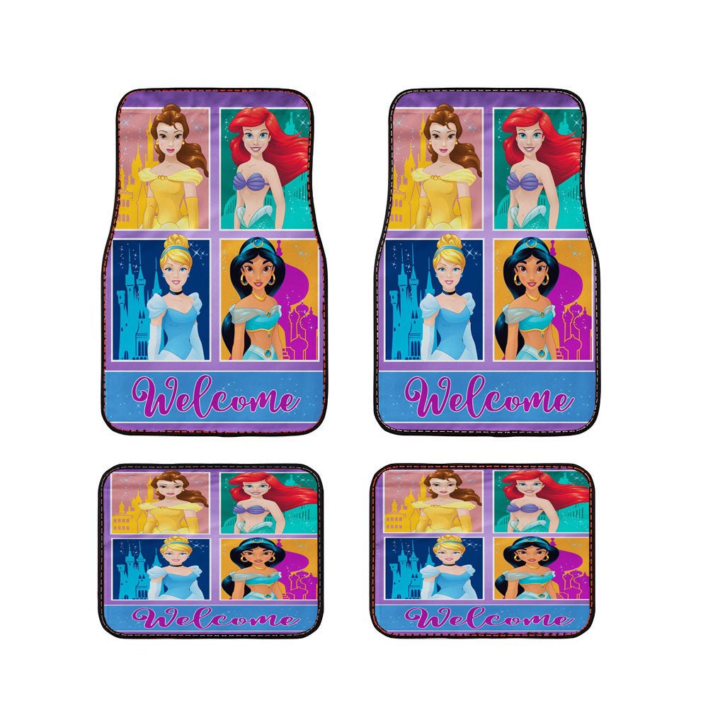 Disney Princess Car Floor Mats Accessories