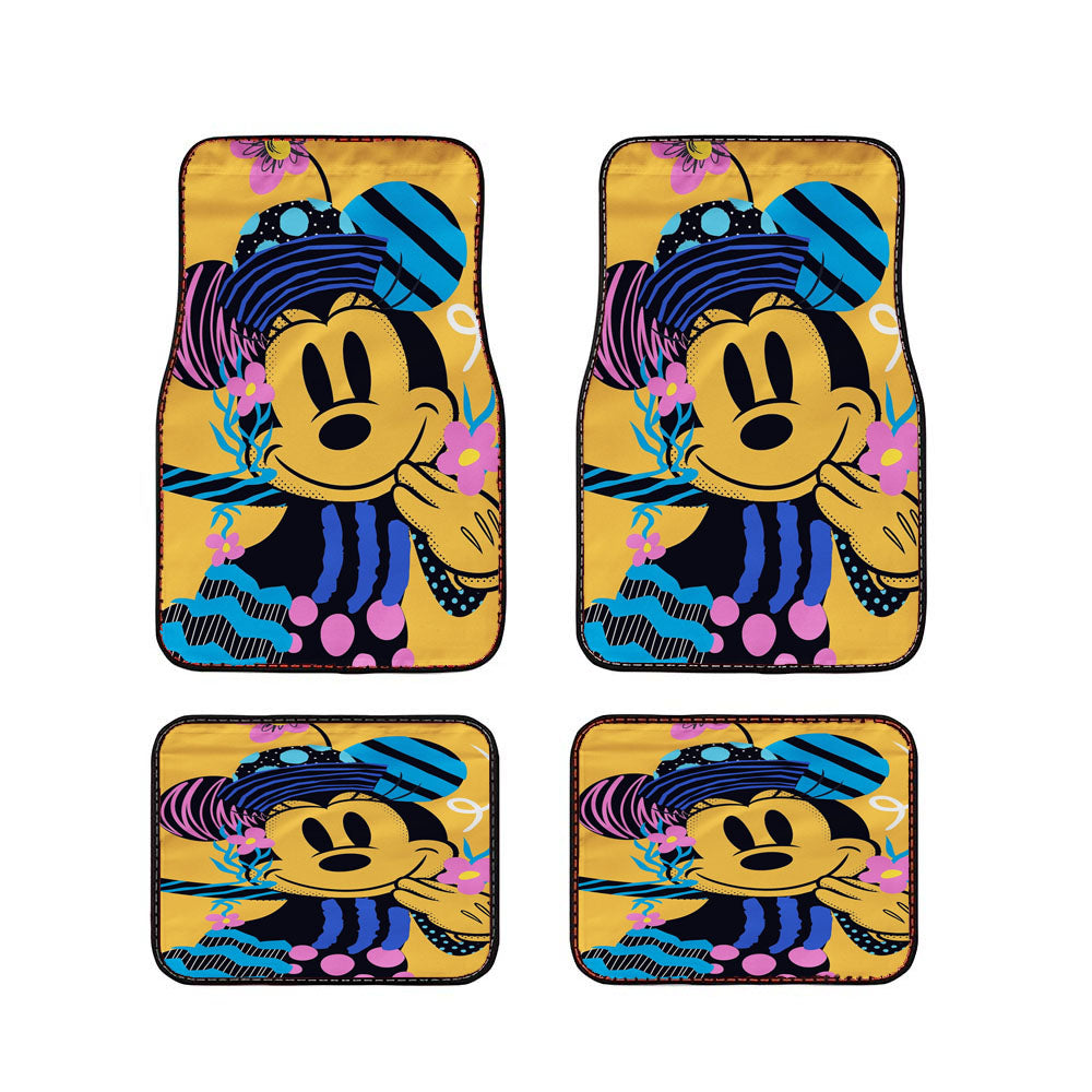 Disney Spring Minnie Mouse Car Floor Mats Accessories