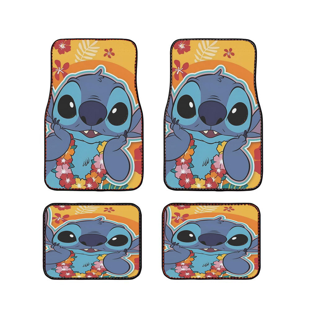 Disney Stitch Car Floor Mats Accessories