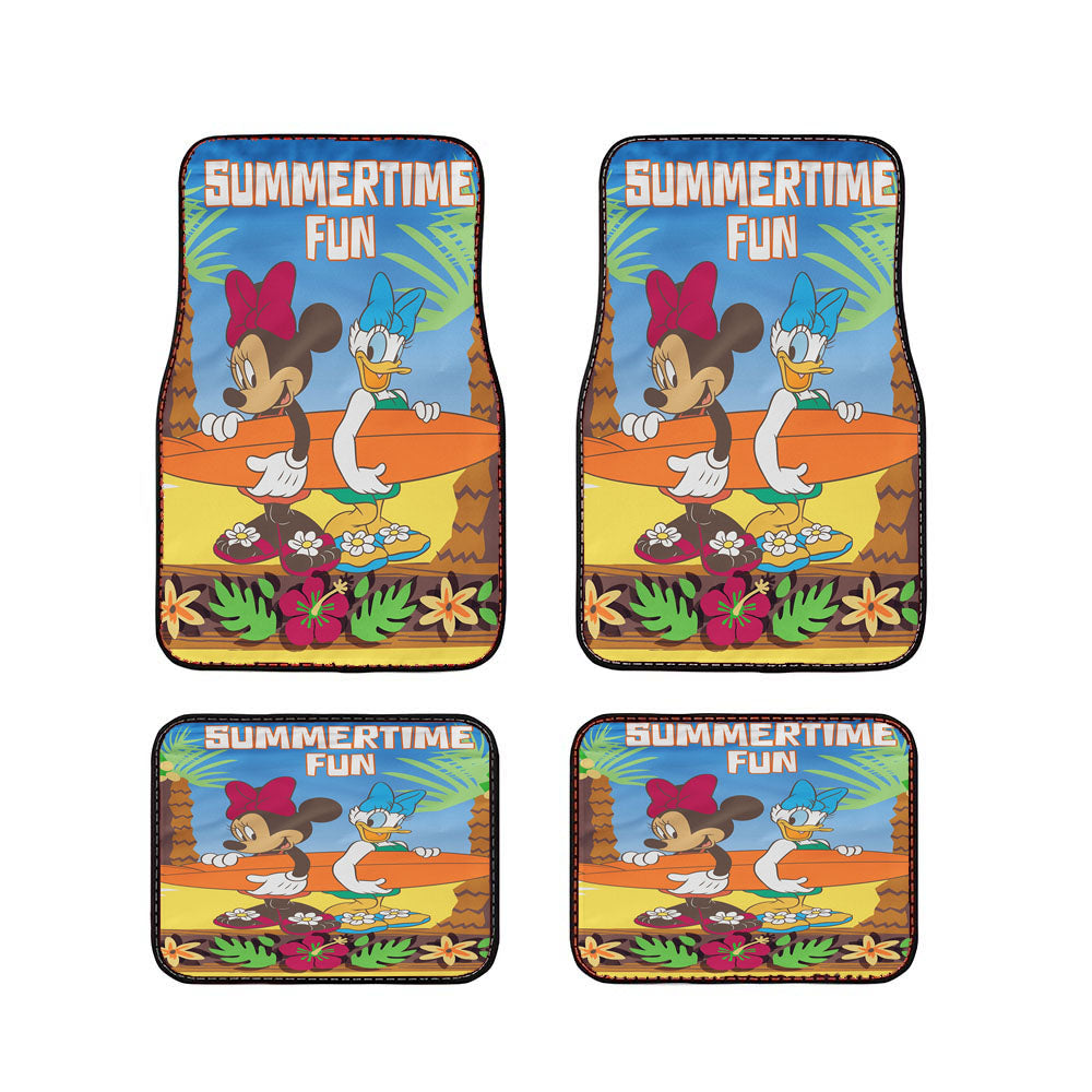 Disney Surfergirls Minnie And Daisy Car Floor Mats Accessories
