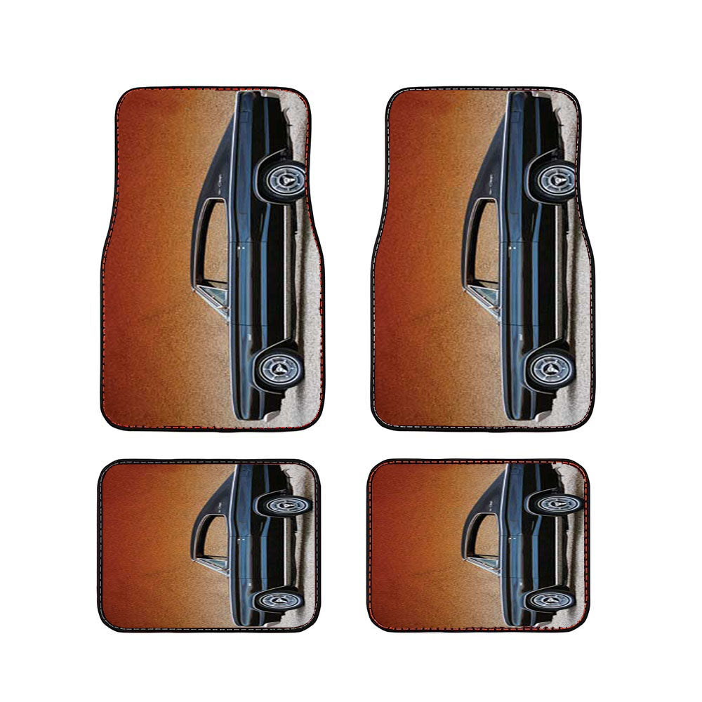 Dodge Charger 66 Blue Car Floor Mats Accessories