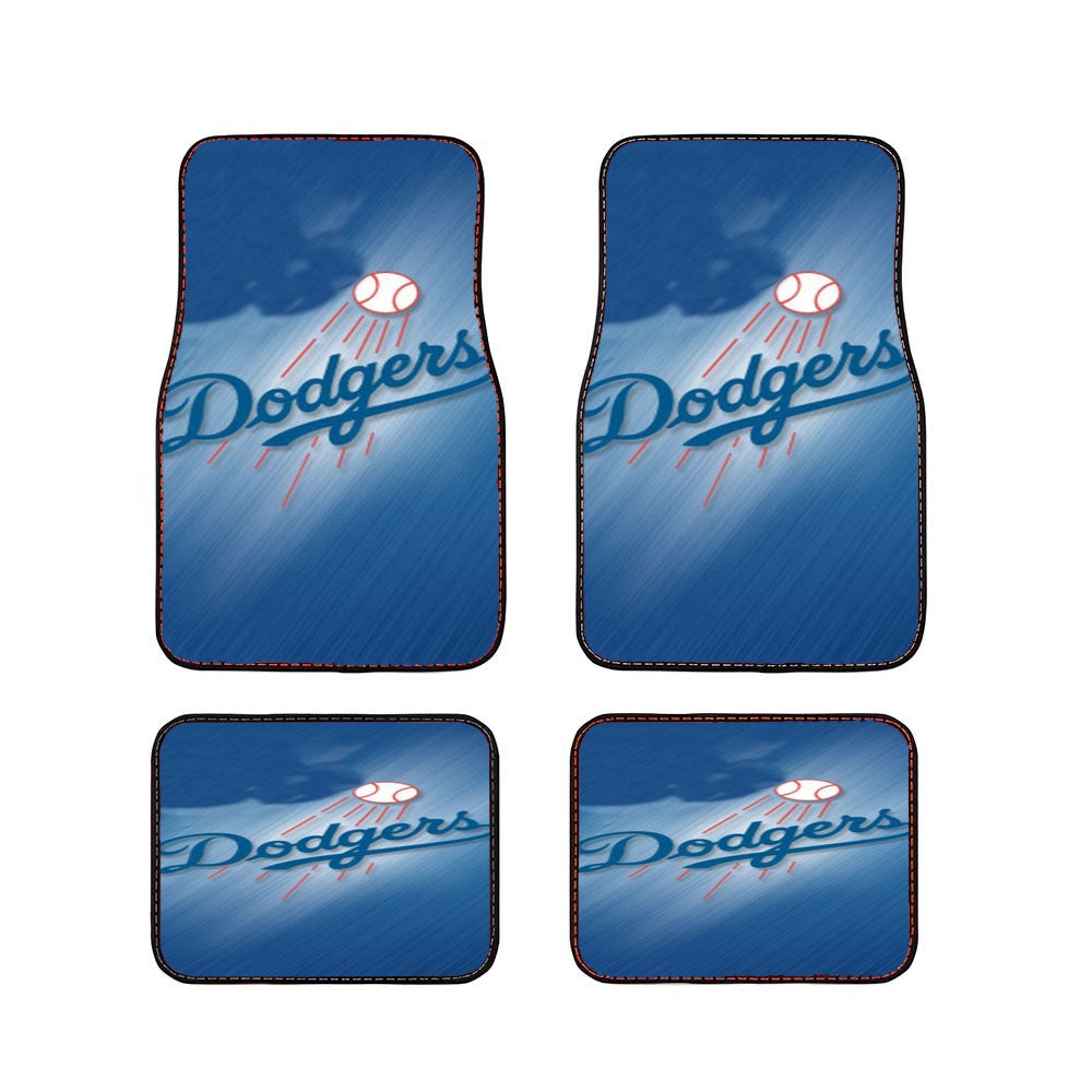 Dodgers Baseball Car Floor Mats Accessories