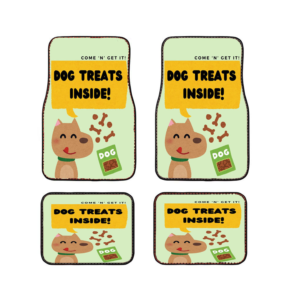 Dog Treats Inside Car Floor Mats Accessories