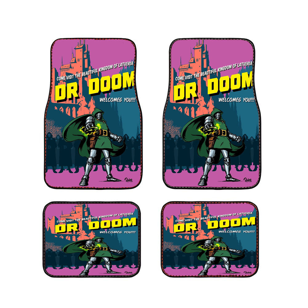 Dr Doom Marvel Car Floor Mats Accessories
