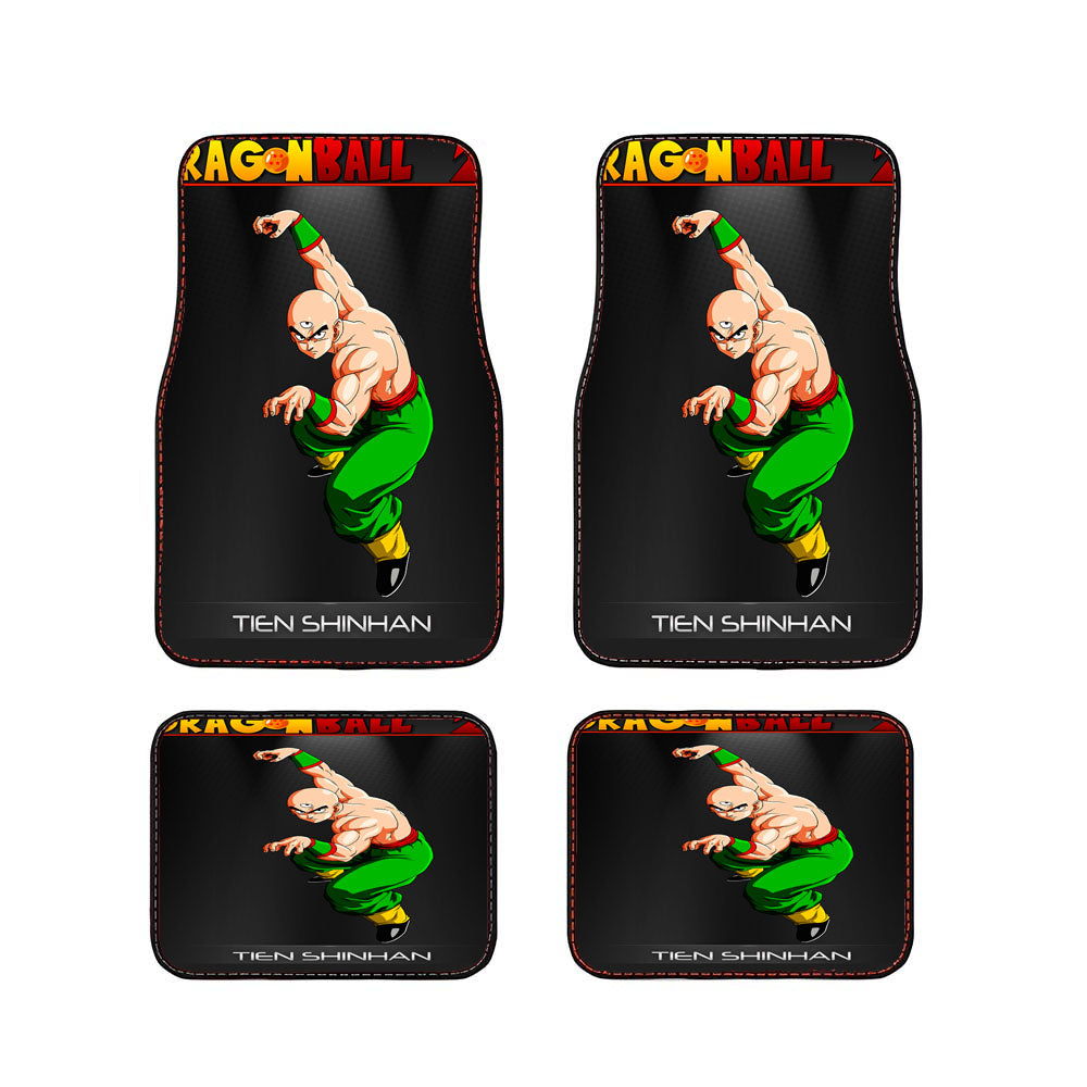 Dragon Ball Z Tien Shinhan Car Floor Mats Accessories